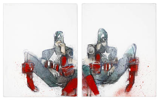 Illustration for article titled Spray Paint Superheros Get a Street Art Sensibility